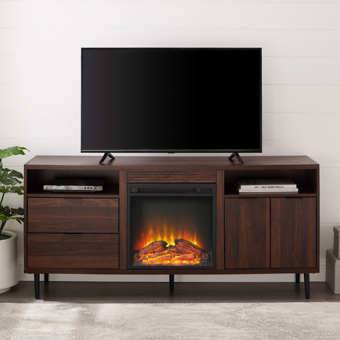 Wrought Studio Eglinton TV Stand for TVs up to 65" with Electric